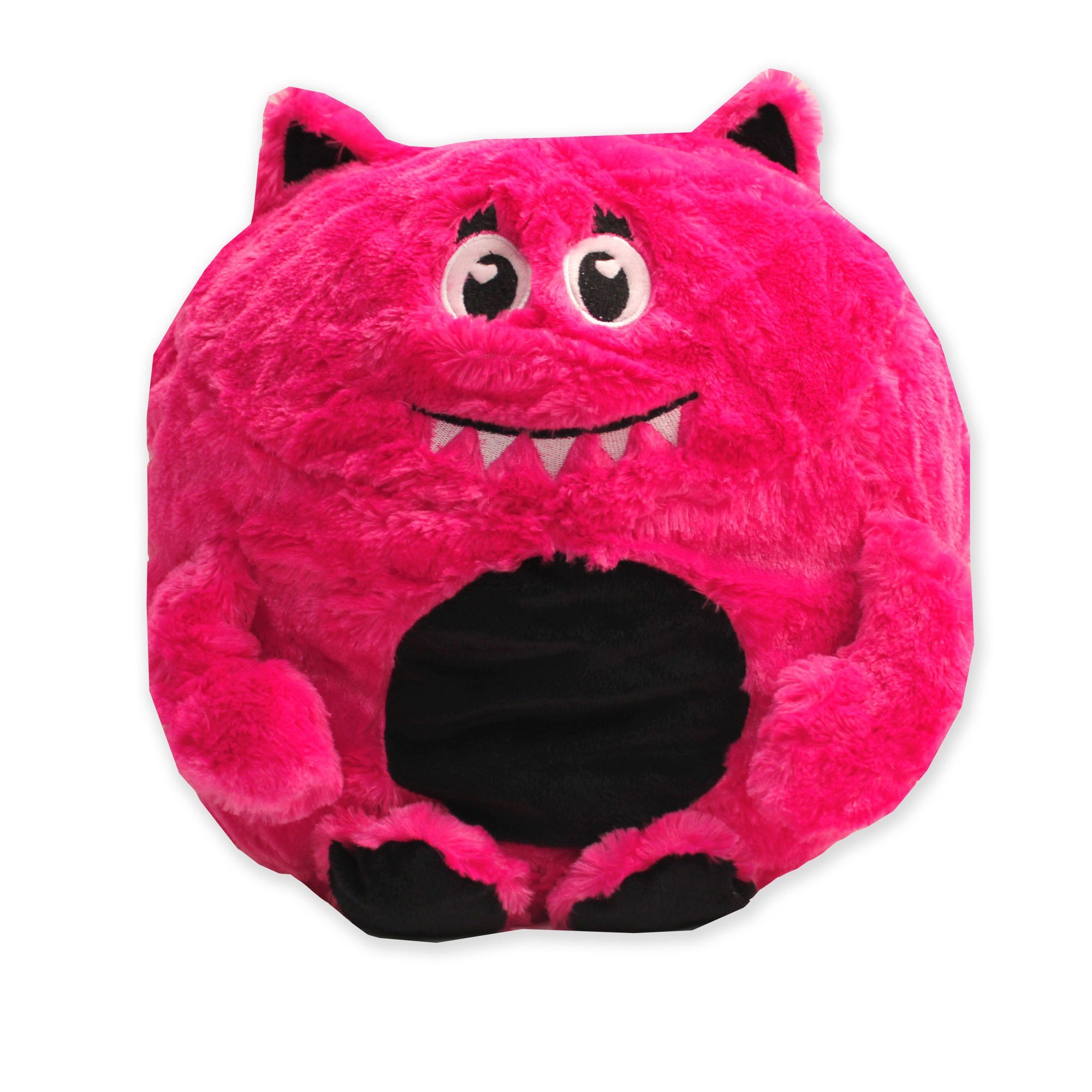 Haus und Deko Zierkissen Monster Kuschelkissen Plüsch Kinder Kissen Dekokissen mit Füllung ca., (1 St)