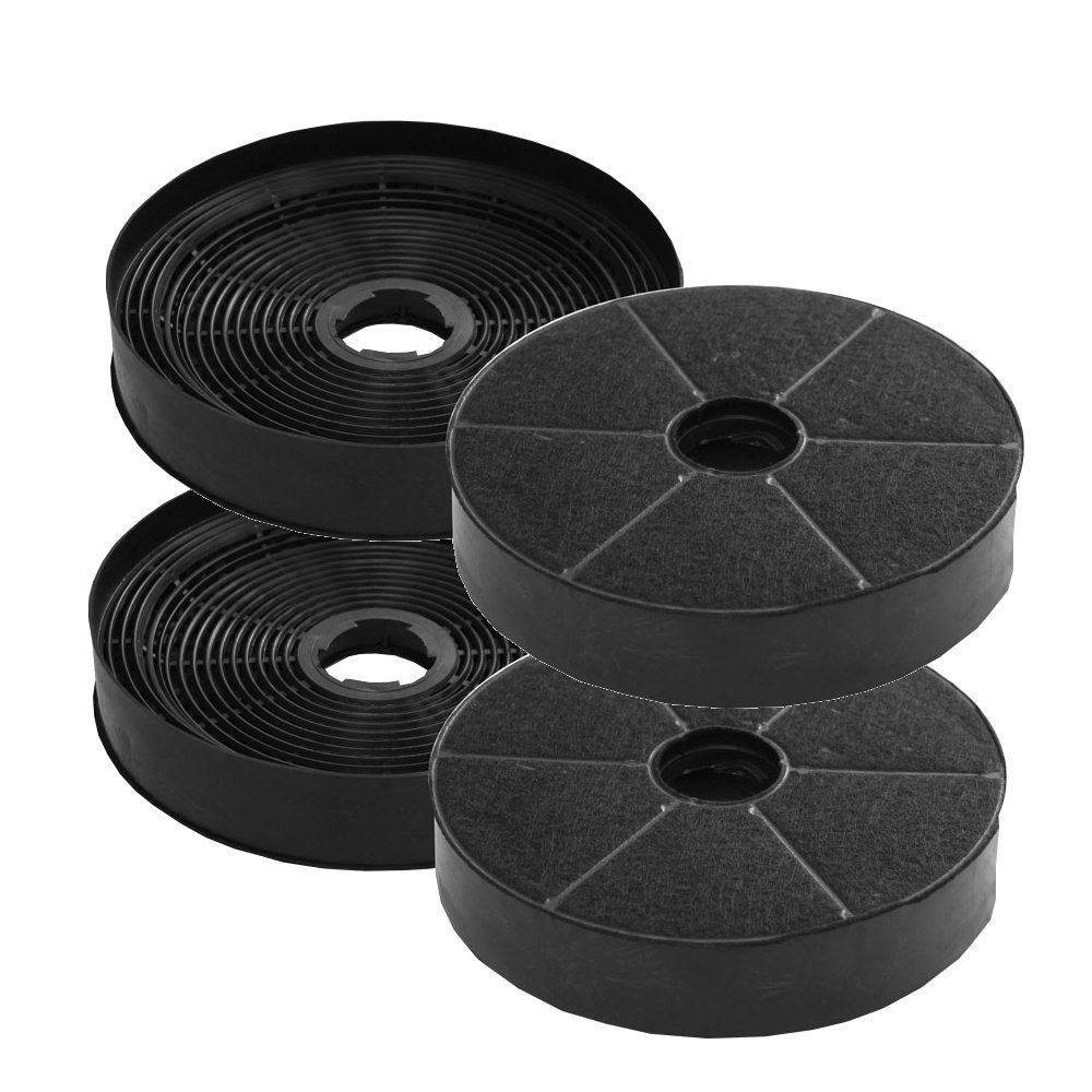 Aktivkohlefilter 4 Stück Ersatzkohlefilter passend für Amica KF 17191 Kohlefilter