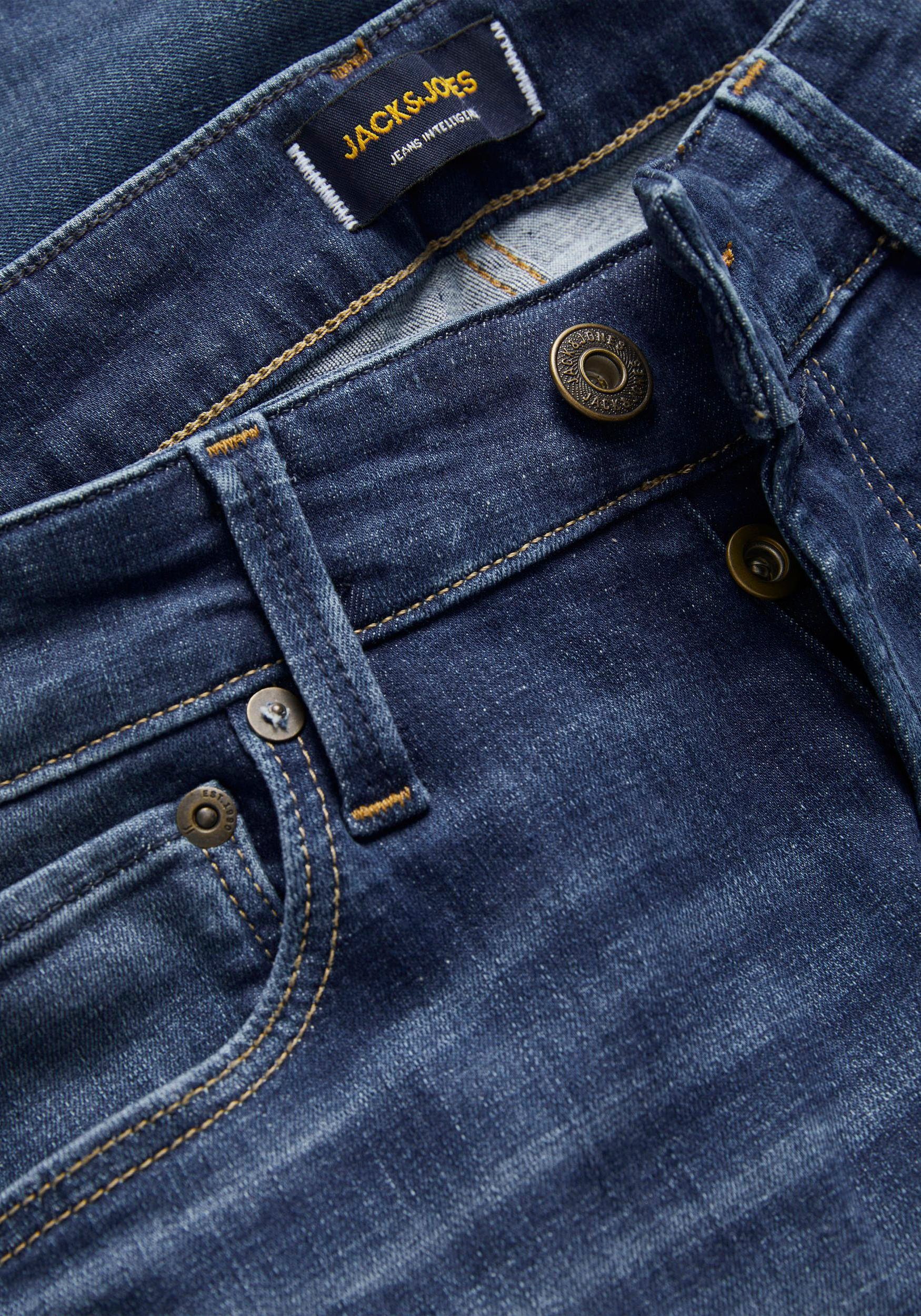 Jack ICON Jones Slim-fit-Jeans DENIM & GLENN BLUE