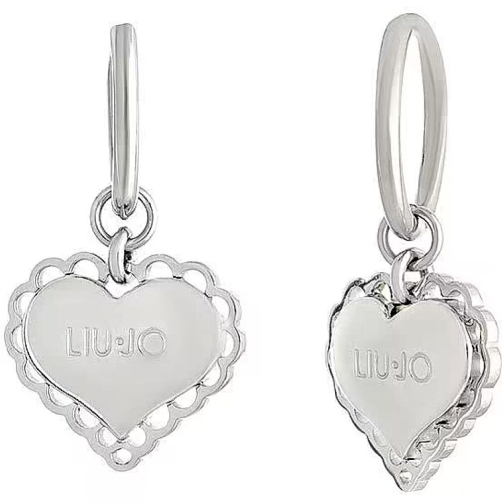 Liu Jo Paar Ohrstecker Steel earrings with heart LJ1451