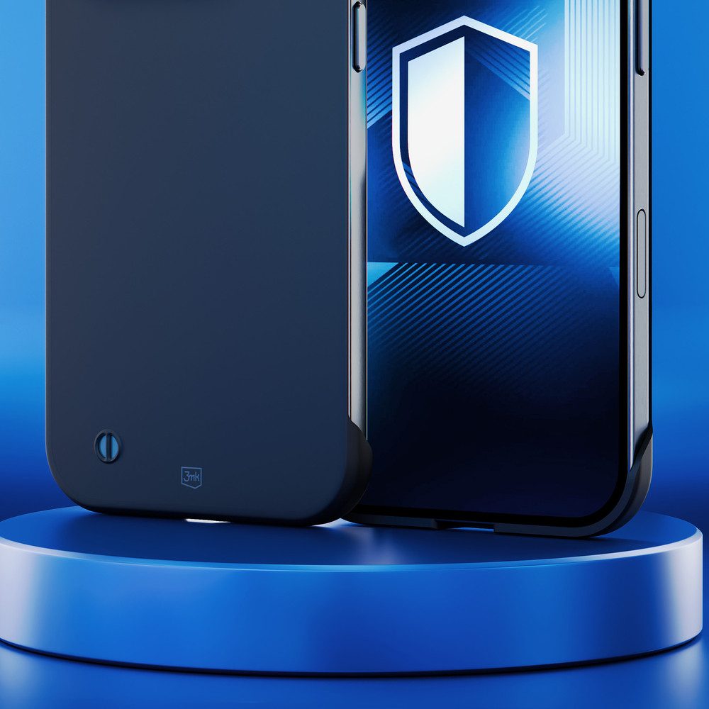 3MK Smartphone-Hülle Smartphone Handyhülle Schutzhülle, ultraleicht 20 g, matt, Military Grade