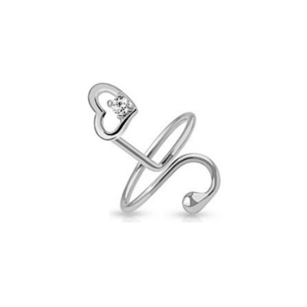 Zehenring Zehenring Herz Silber aus Messing Unisex