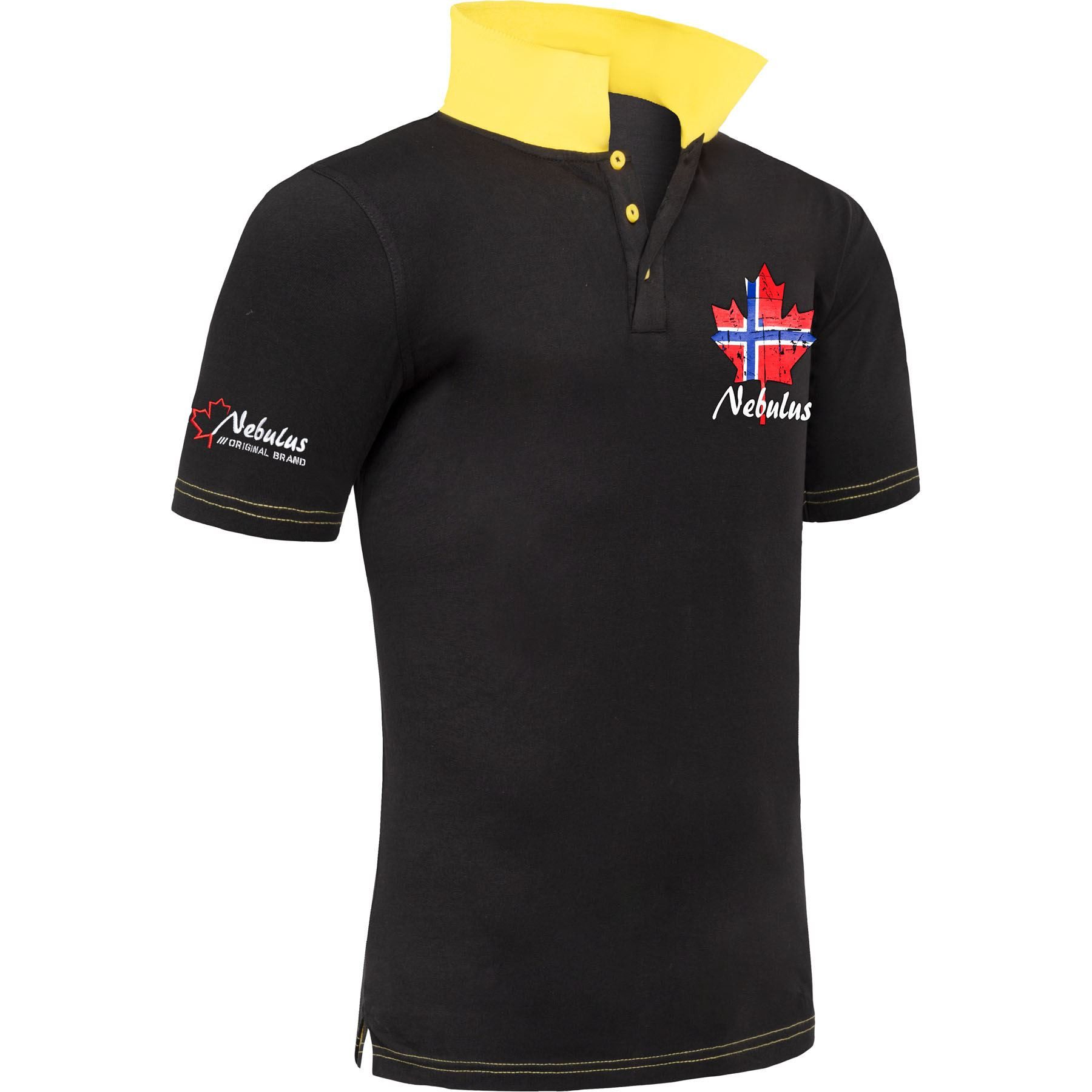 Nebulus Poloshirt SANDY, P5290 - Herren, schwarz, XL