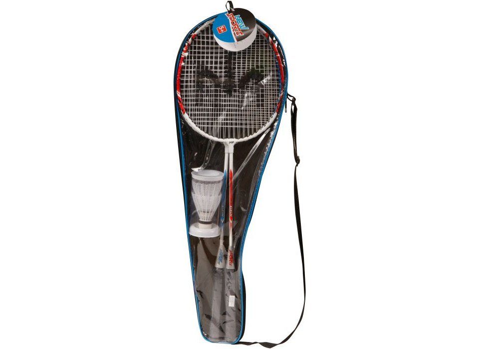 Badmintonschläger New Sports Badminton-Set Training, in Tasche