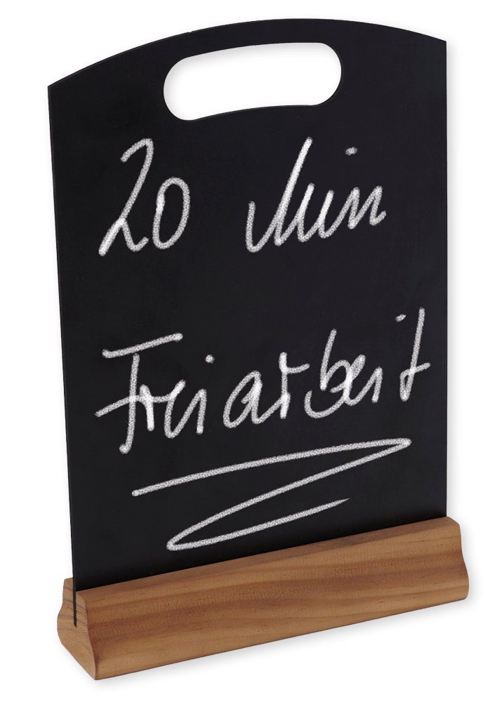 TimeTEX Standtafel Tisch-Tafel A4 mit Standfuß und Grifföffnung, (1-tlg)