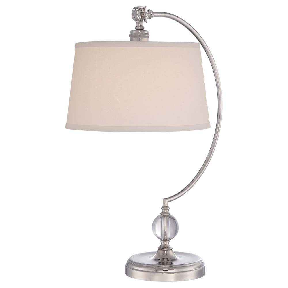 Elstead LIGHTING LED Tischleuchte, Leuchtmittel nicht inklusive, Tischleuchte Beistelllampe Wohnzimmerlampe Tiffany-Glas Metall H