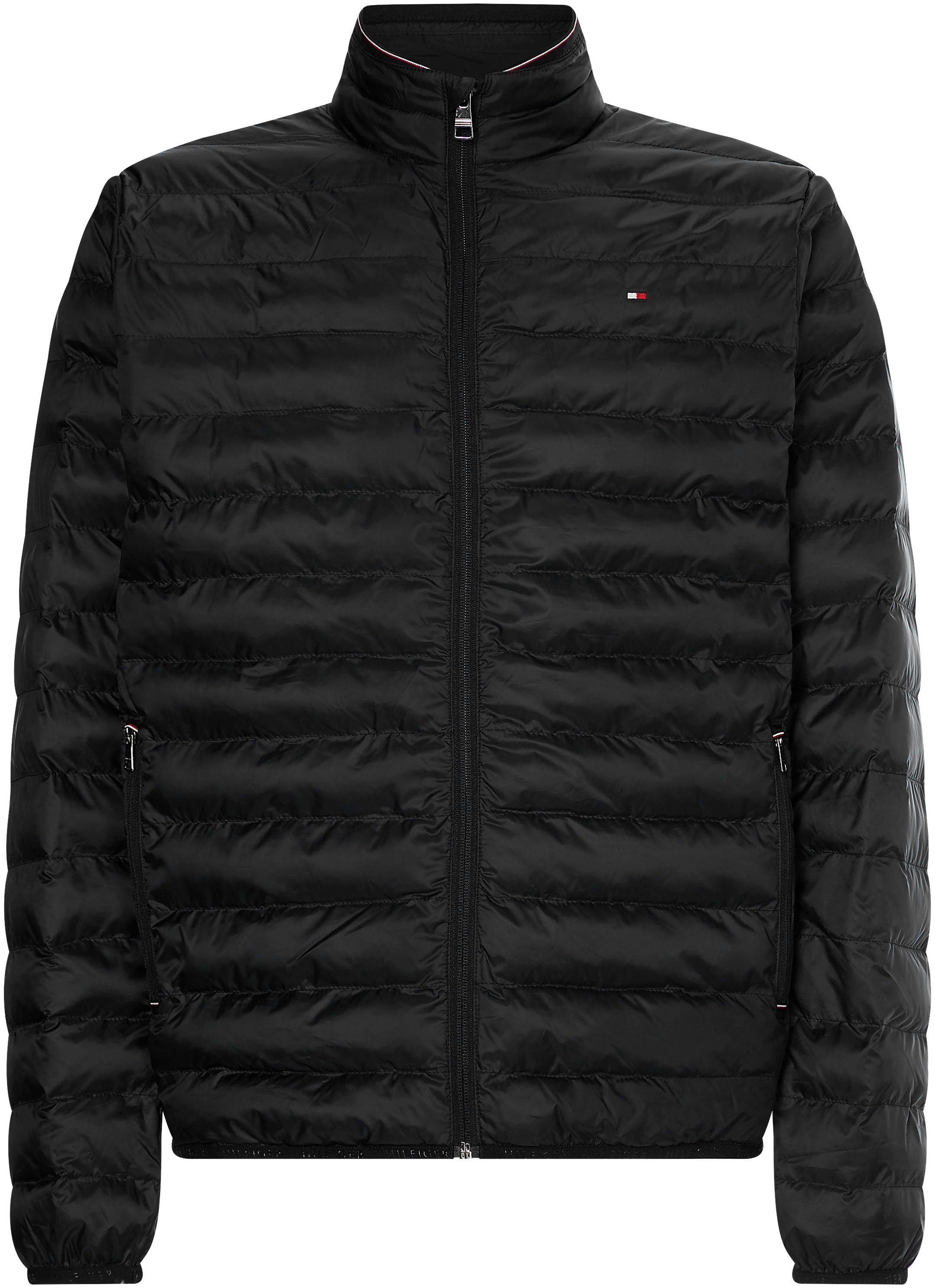 PACKABLE Hilfiger JACKET black CORE RECYCLED Tommy Steppjacke
