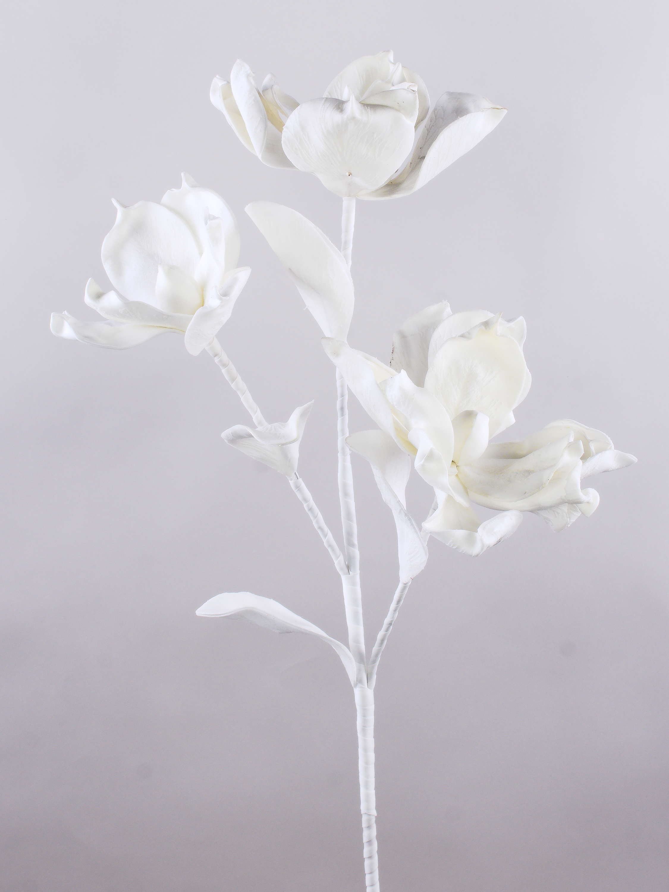 Kunstzweig Deko Kamelien Zweig Rania, weiß, 95cm, Ø20cm Kamelie, artplants, Höhe 95.0 cm