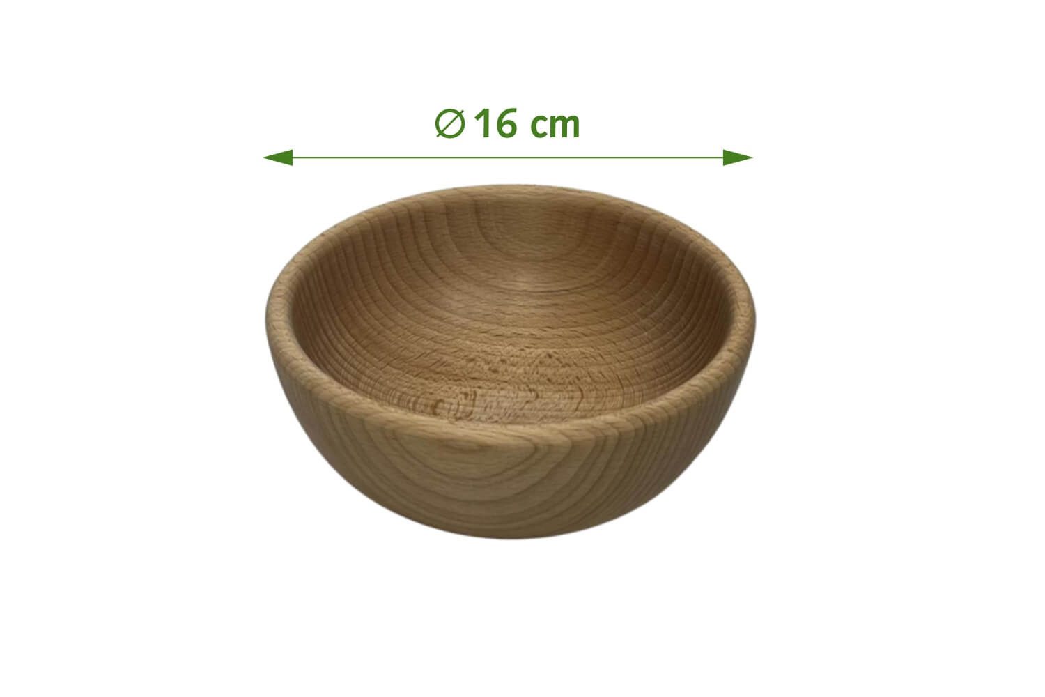 NATUREHOME Schale Schale Buchenholz in verschiedenen Größen, Buchenholz, (1-tlg), nachhaltig, langlebig, natürlich