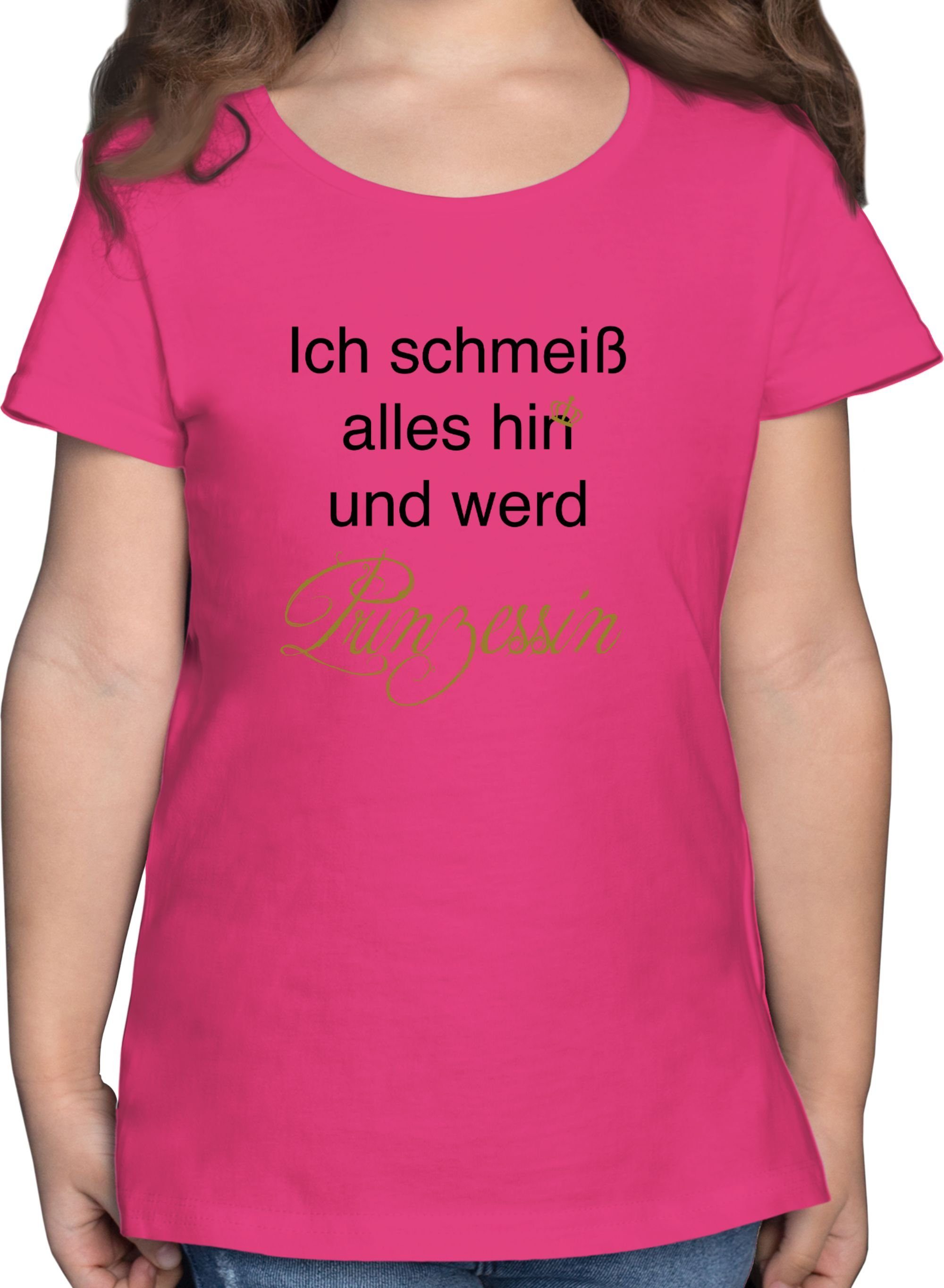 Shirtracer TShirt »Ich schmeiß alles hin und werd Prinzessin