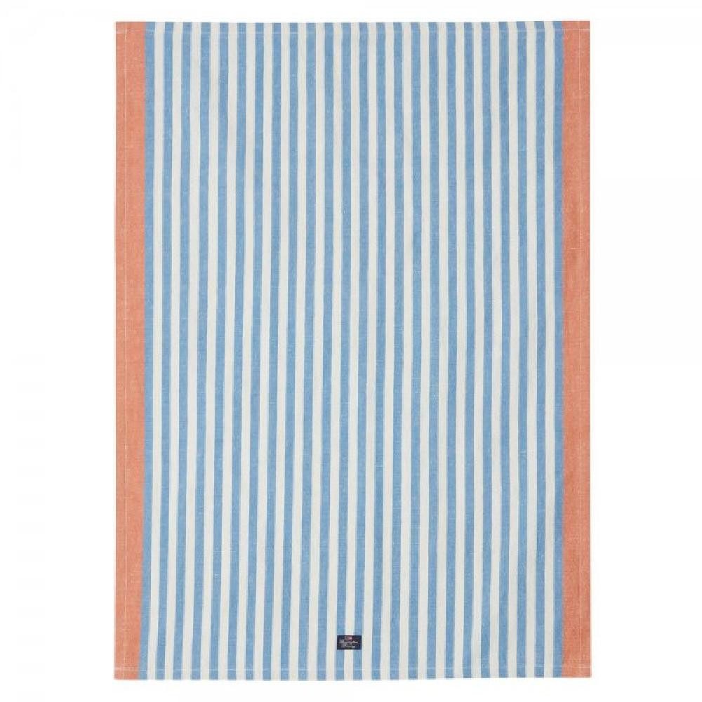 Lexington Geschirrtuch LEXINGTON Geschirrtuch Cotton Linen Striped Blue/White (70x50)