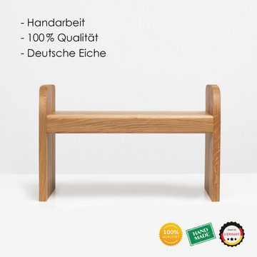 Rikmani Regal-Schreibtisch Standregal Eiche OLI Holzregal Tischregal