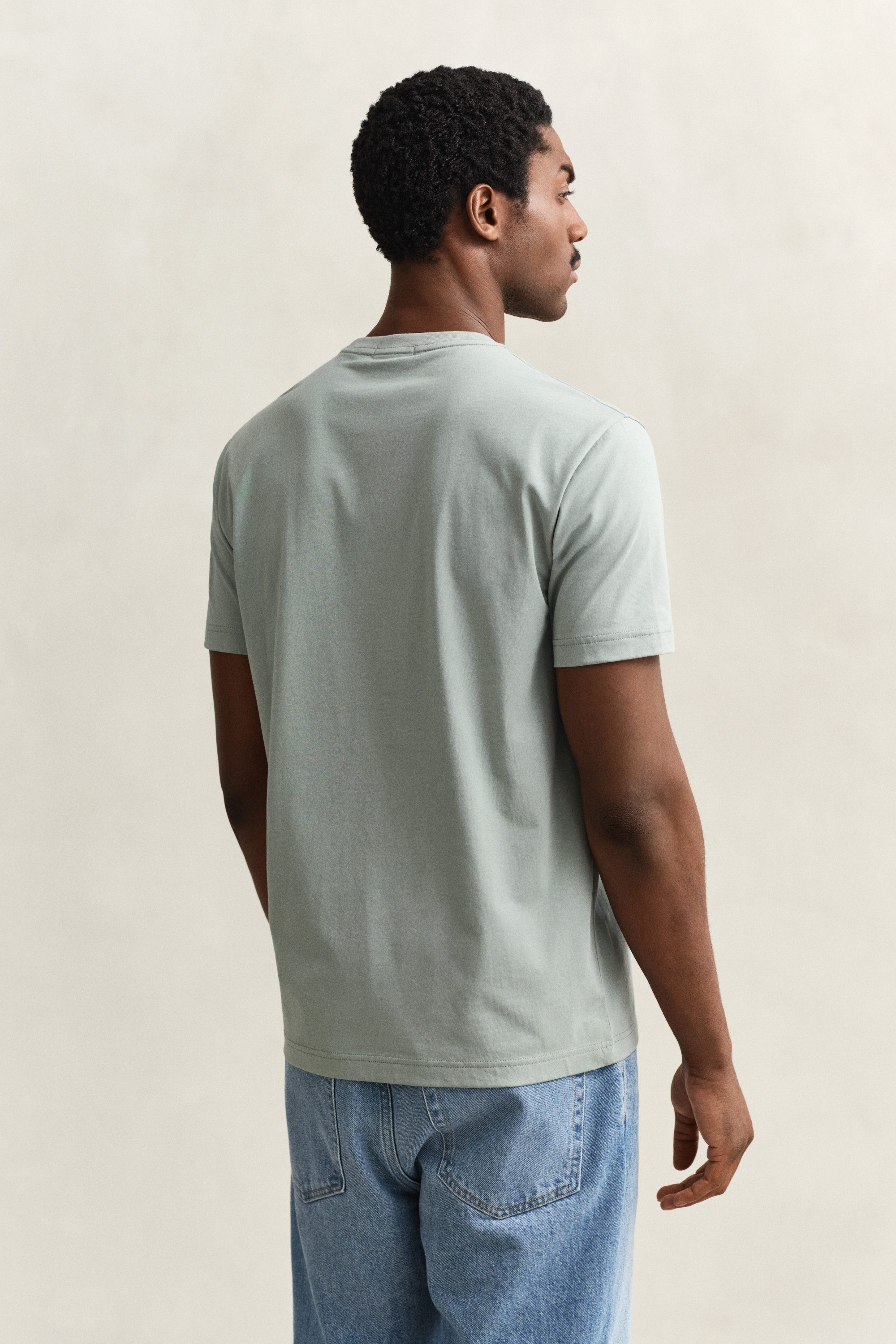 Gant T-Shirt REG SHIELD SS T-SHIRT mit Logostickerei auf der Brust günstig online kaufen