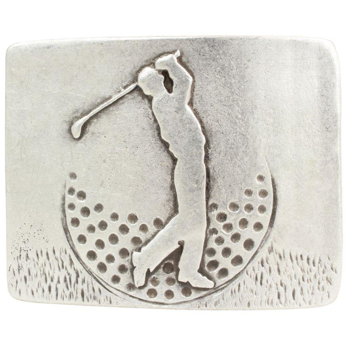 BELTINGER Gürtelschnalle Golfer Buckle Wechselschließe Gürtel Gürtelschließe - 40mm - bi 4,0 cm