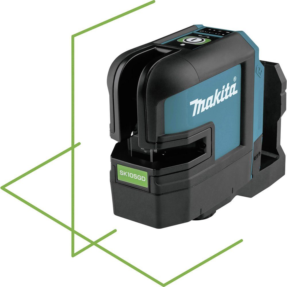 Makita Nivelliergerät Makita Kreuzlinienlaser Reichweite (max): 35 m, (SK105GDZ)