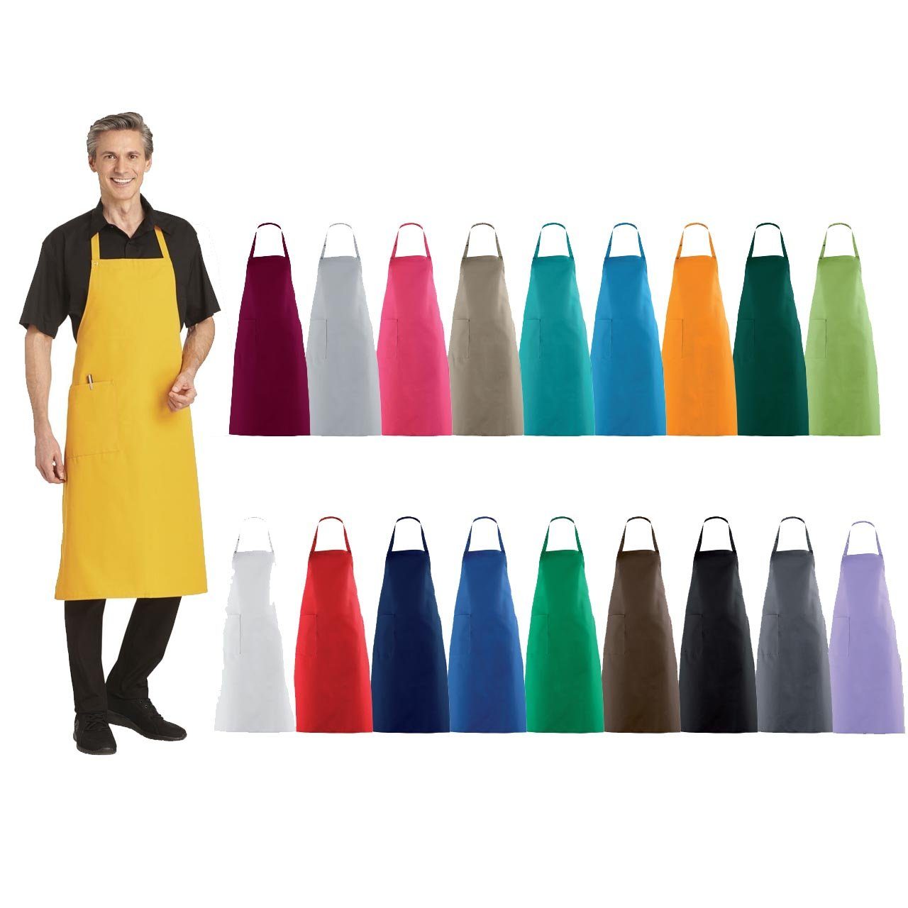 Leiber Kochschürze Leiber Latzschürze 100cm, 11/529 günstig online kaufen