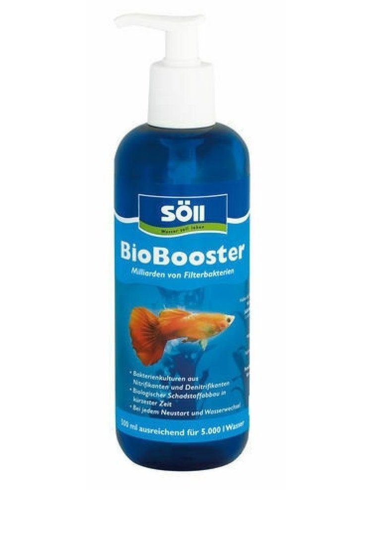 SÖLL Aquariumfilter Söll Aquaristik BioBooster 250 ml für 2500 Liter Reichweite