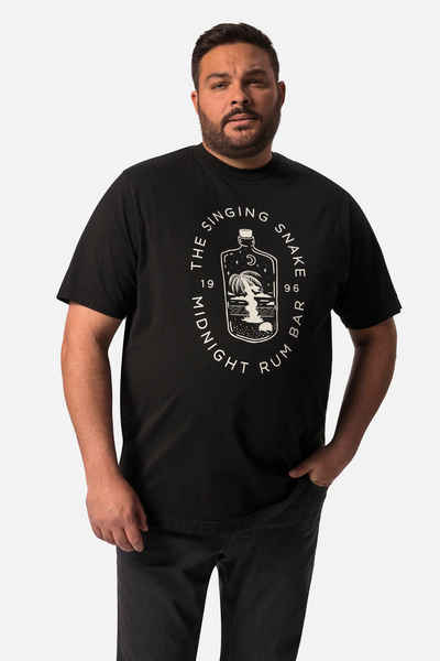Men Plus T-Shirt Men+ T-Shirt Halbarm Frontdruck bis 84/86