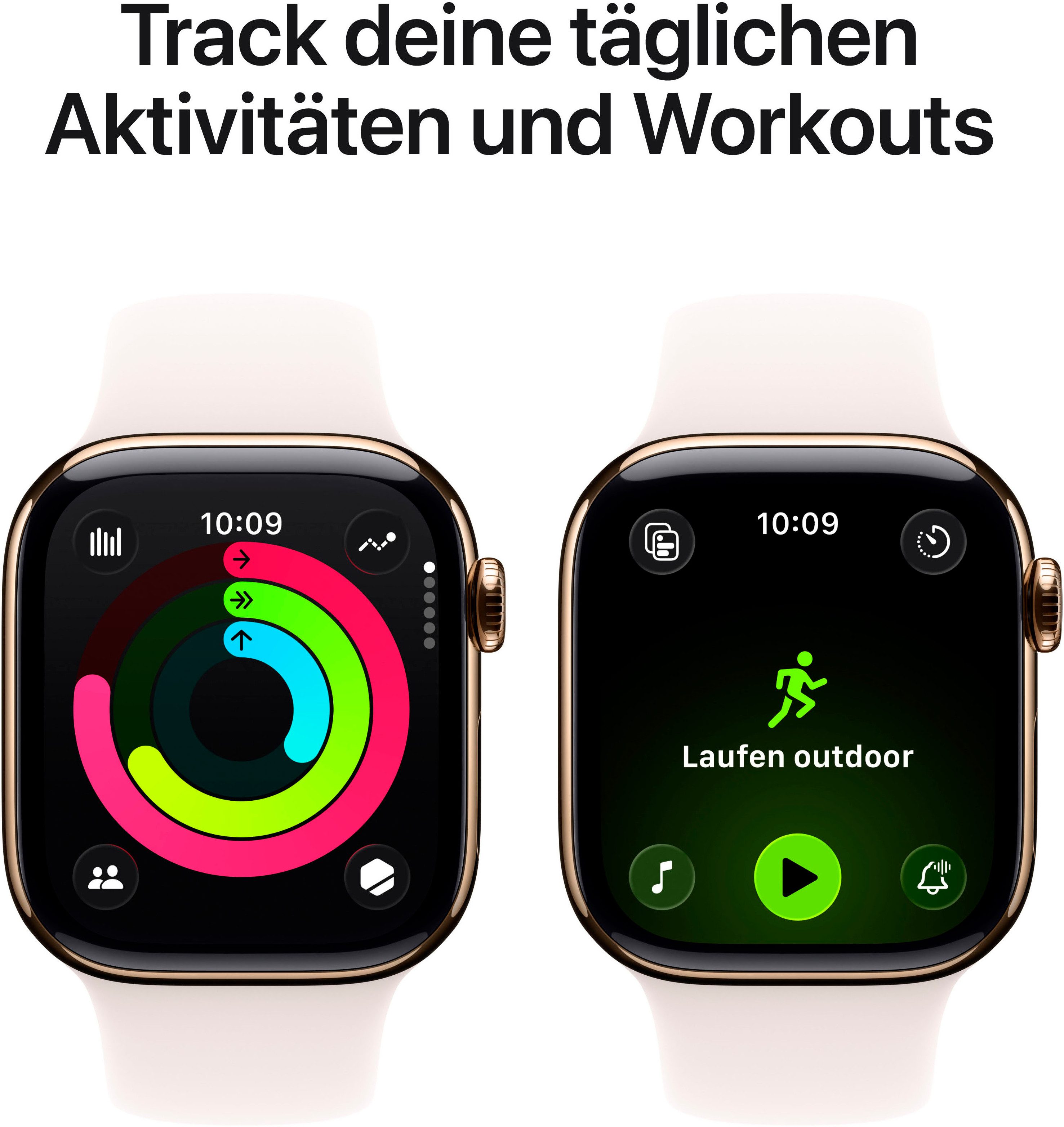 Apple Watch Series 11 Smartwatch (Watch OS), 1-tlg. goldfarben