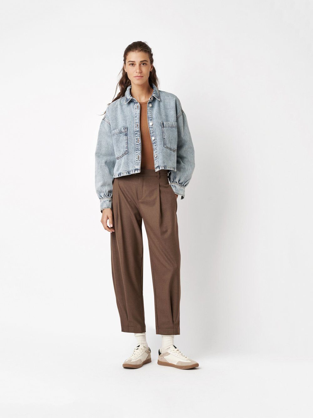 ROSNER Boyfriend-Hose Mara_392 mit Bundfalten günstig online kaufen