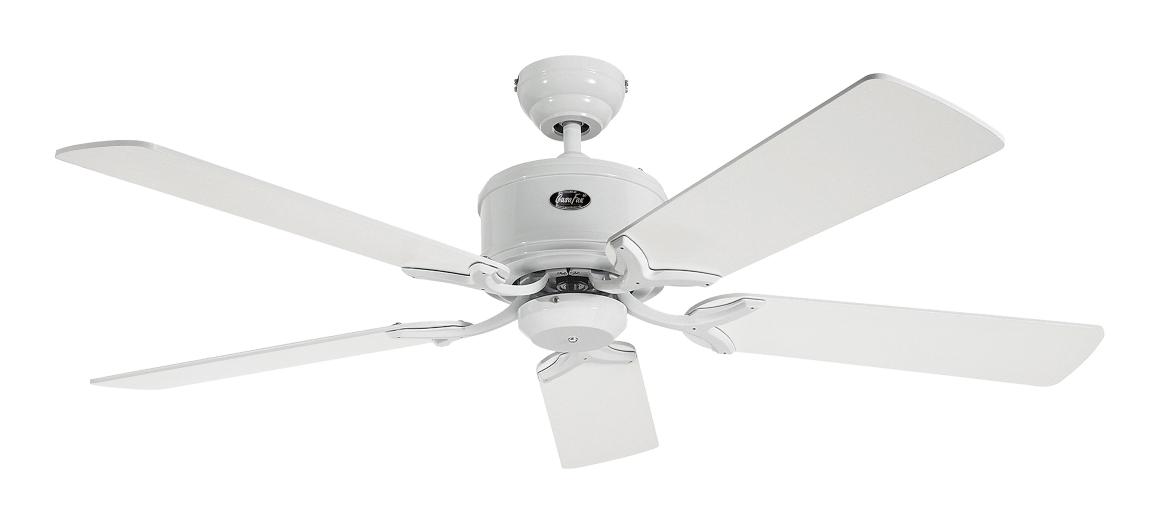 CasaFan Deckenventilator DC Deckenventilator Eco Elements 132 Weiß, Timer