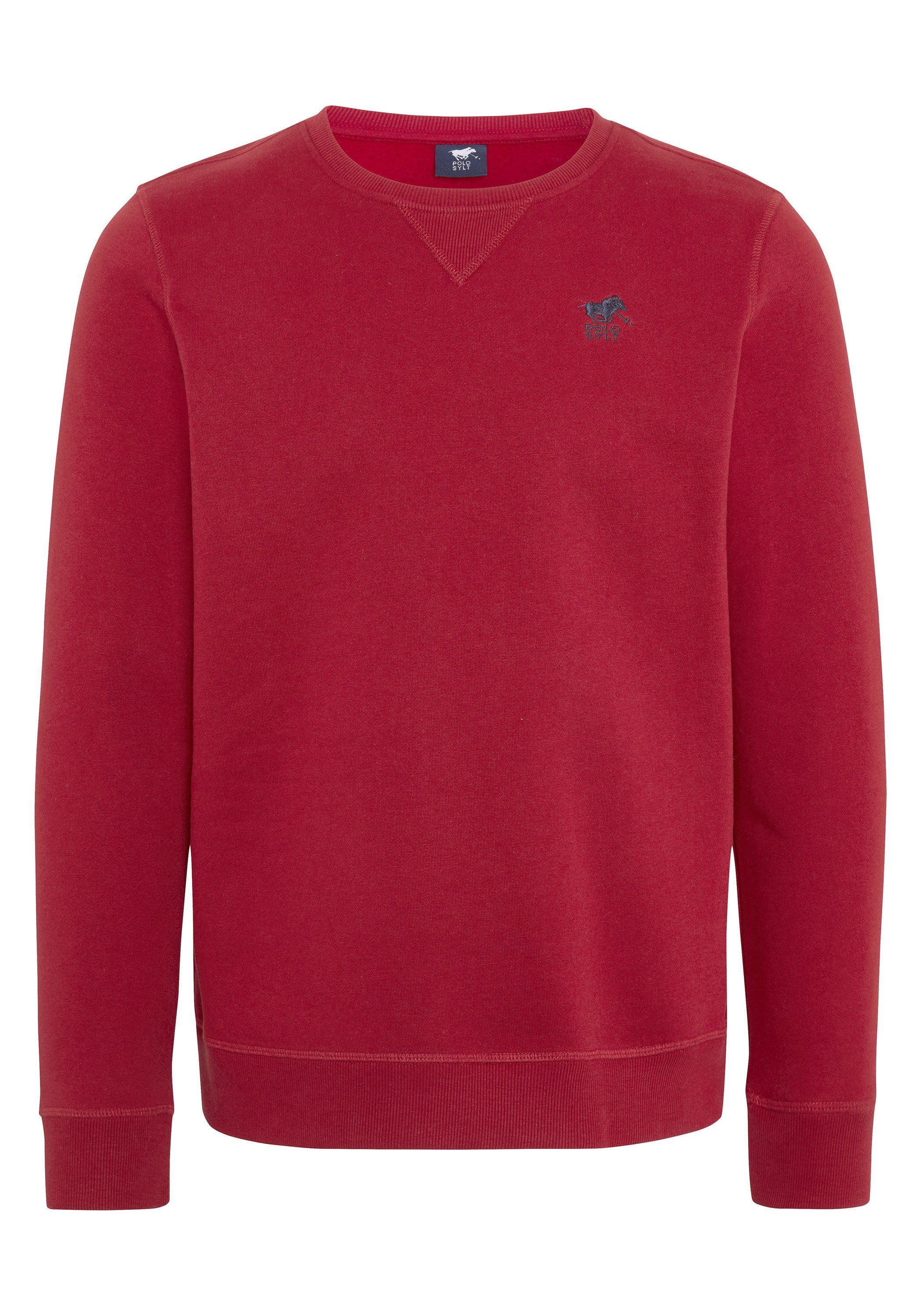 Polo Sylt Sweatshirt mit gesticktem Logo günstig online kaufen
