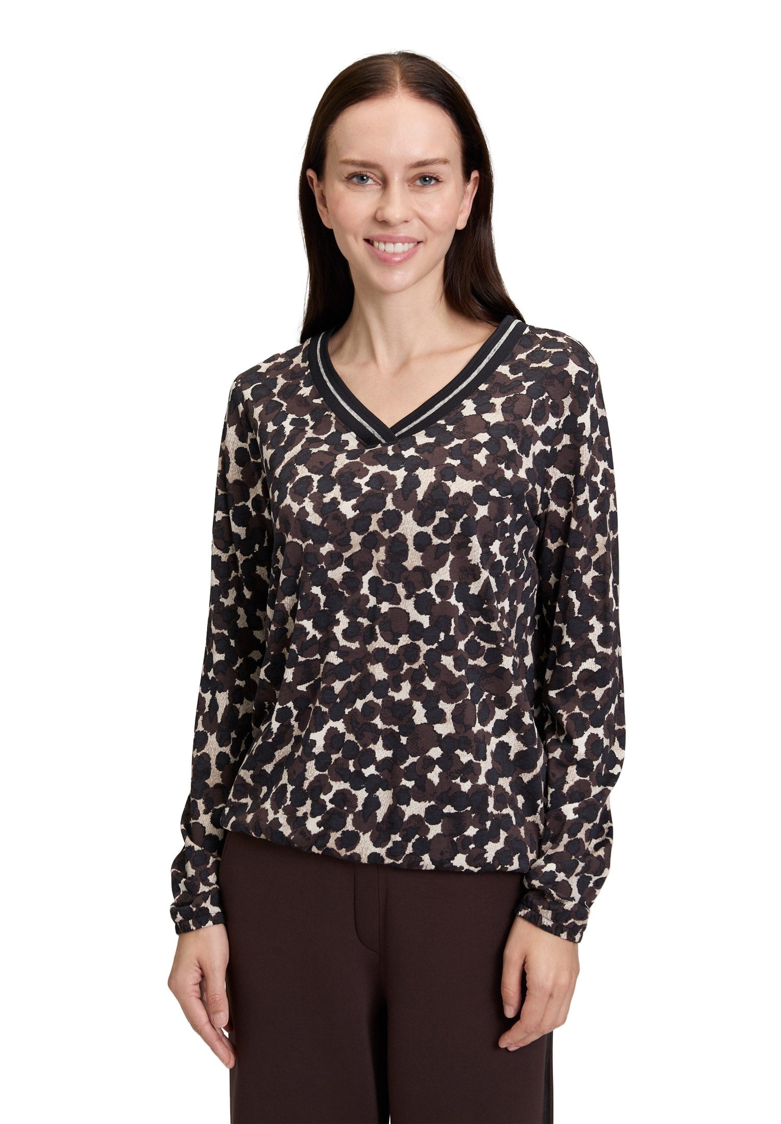 Betty Barclay Kurzarmshirt Damen Blusenshirt mit Gummizug (1-tlg) günstig online kaufen