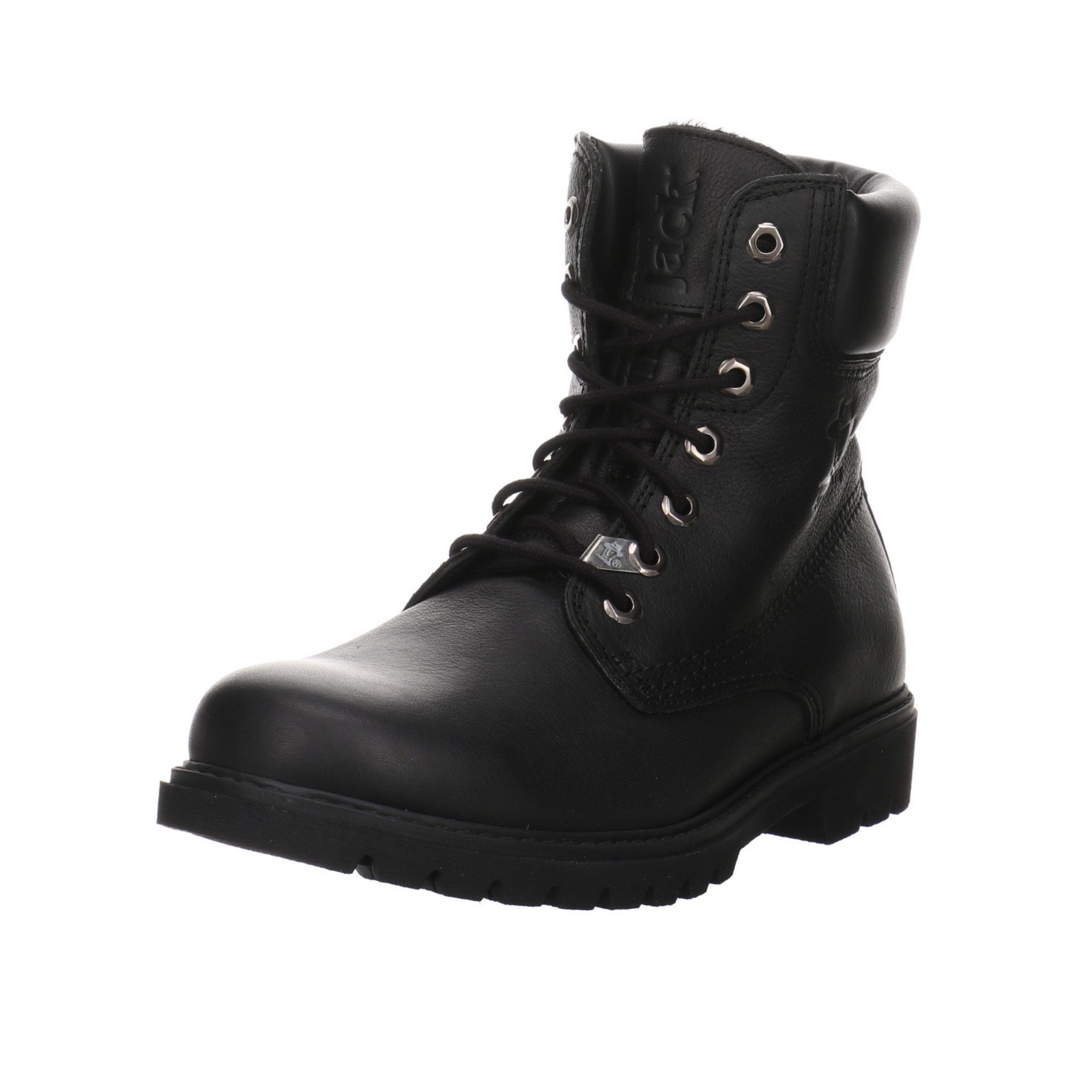 Panama Jack Schwarz Glattleder Snowboots Herren 03 C34 Igloo Panama Schuhe Winterstiefel (gro)