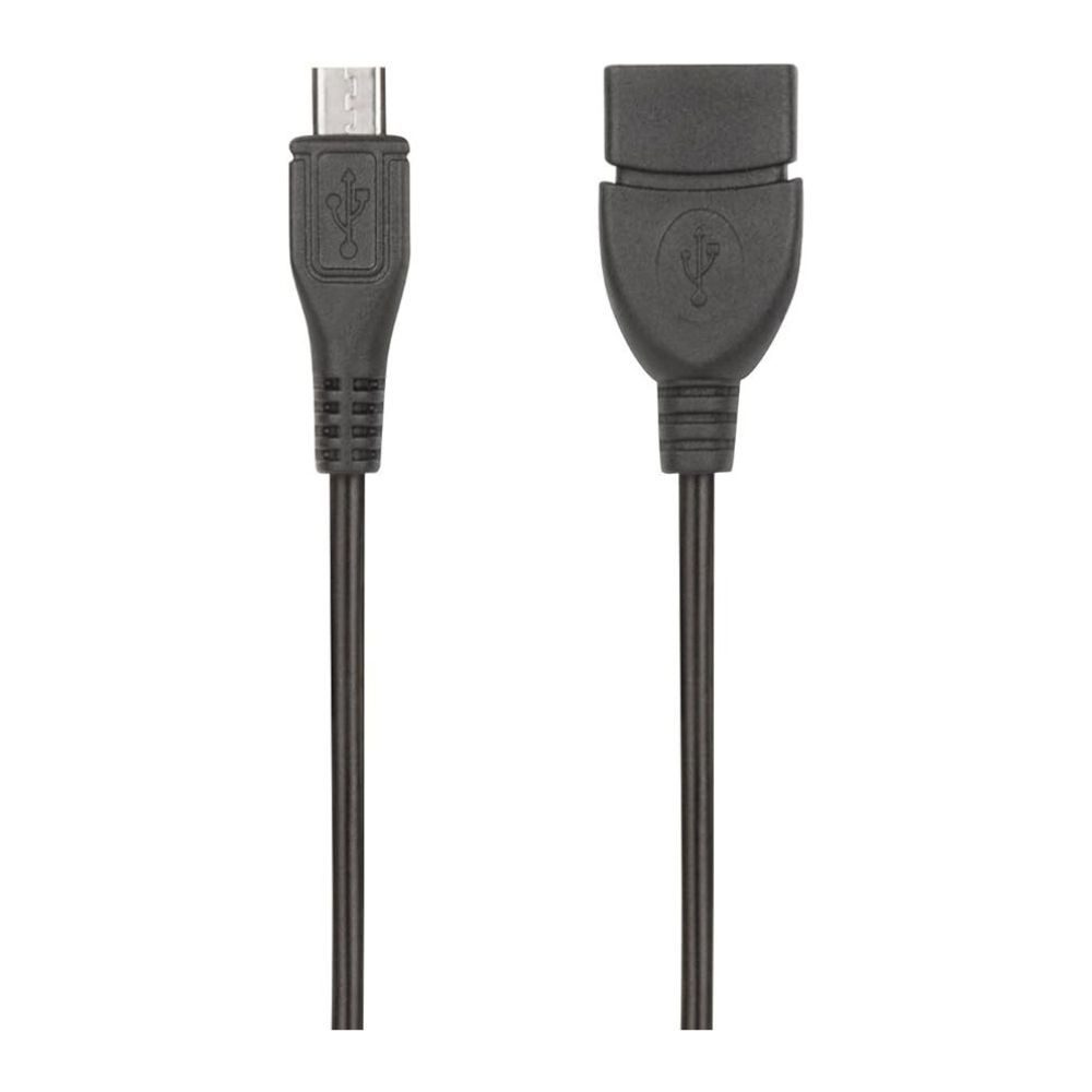 Speedlink ‎SL-1701-BK USB-Kabel, Micro-USB, Standard-USB (15 cm), Ladekabel Verlängerungskabel Mikro USB