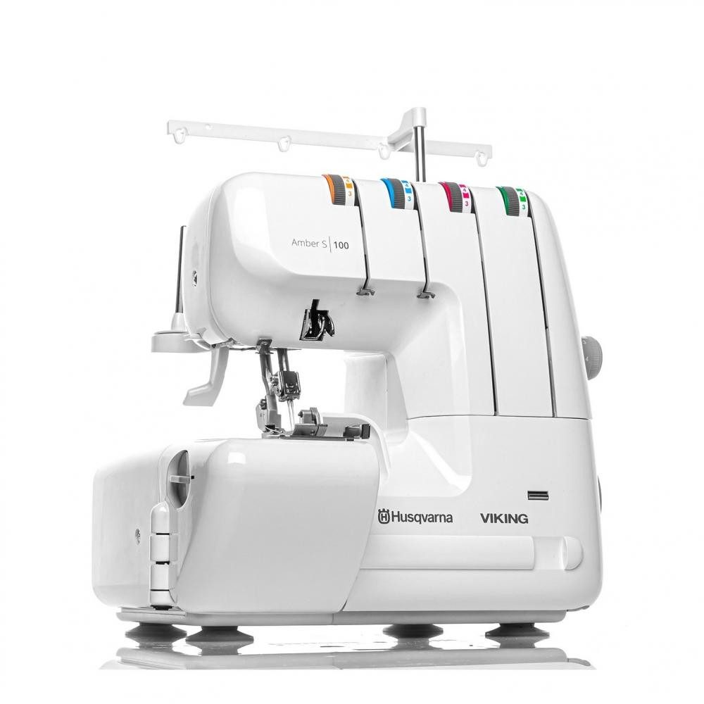 Husqvarna Viking Overlock-Nähmaschine - Amber S100 4-Faden Overlock