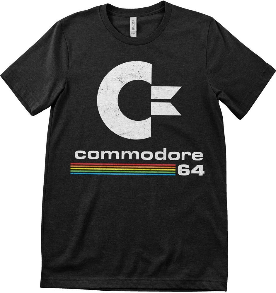 Nintendo T-Shirt Commodore 64 Washed Logo T-Shirt