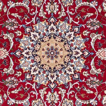 Orientteppich Perser - Isfahan - Premium - 227 x 164 cm - dunkelrot, morgenland, rechteckig, Höhe: 6 mm, Wohnzimmer, Handgeknüpft, Einzelstück mit Zertifikat