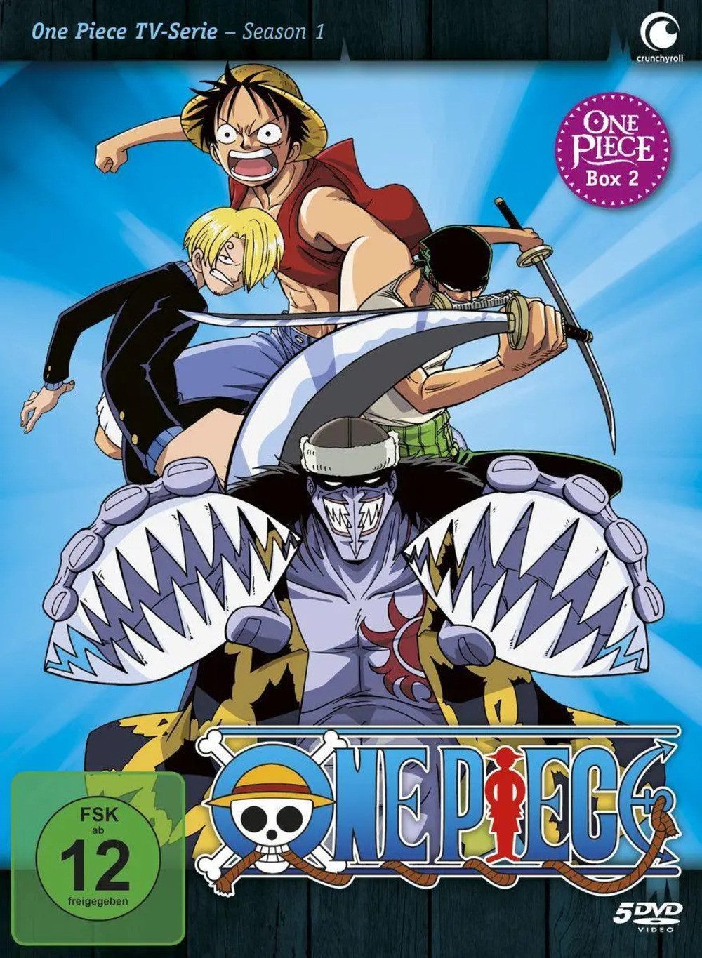 DVD One Piece - TV-Serie - Box 2 (Episoden 31-61) [5 DVDs] NEU