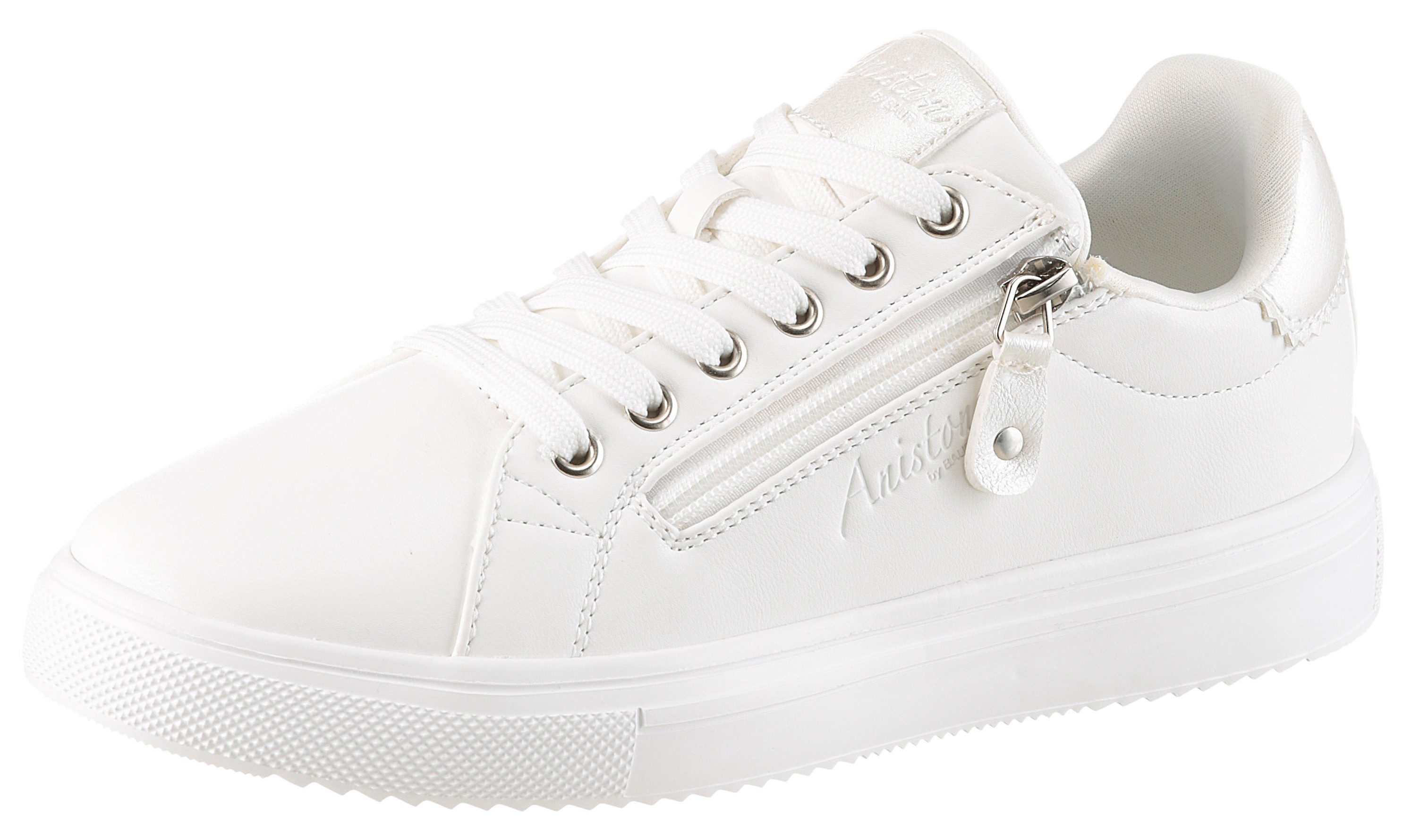 Aniston SHOES Sneaker Schnürschuh, Freizeitschuh mit Reißverschluss - NEUE KOLLEKTION