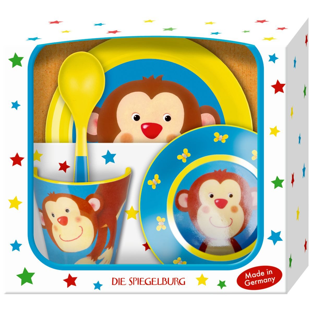 COPPENRATH DIE SPIEGELBURG Kindergeschirr-Set Coppenrath 18249 - Die Spiegelburg - Freche Rasselbande - Geschenkset