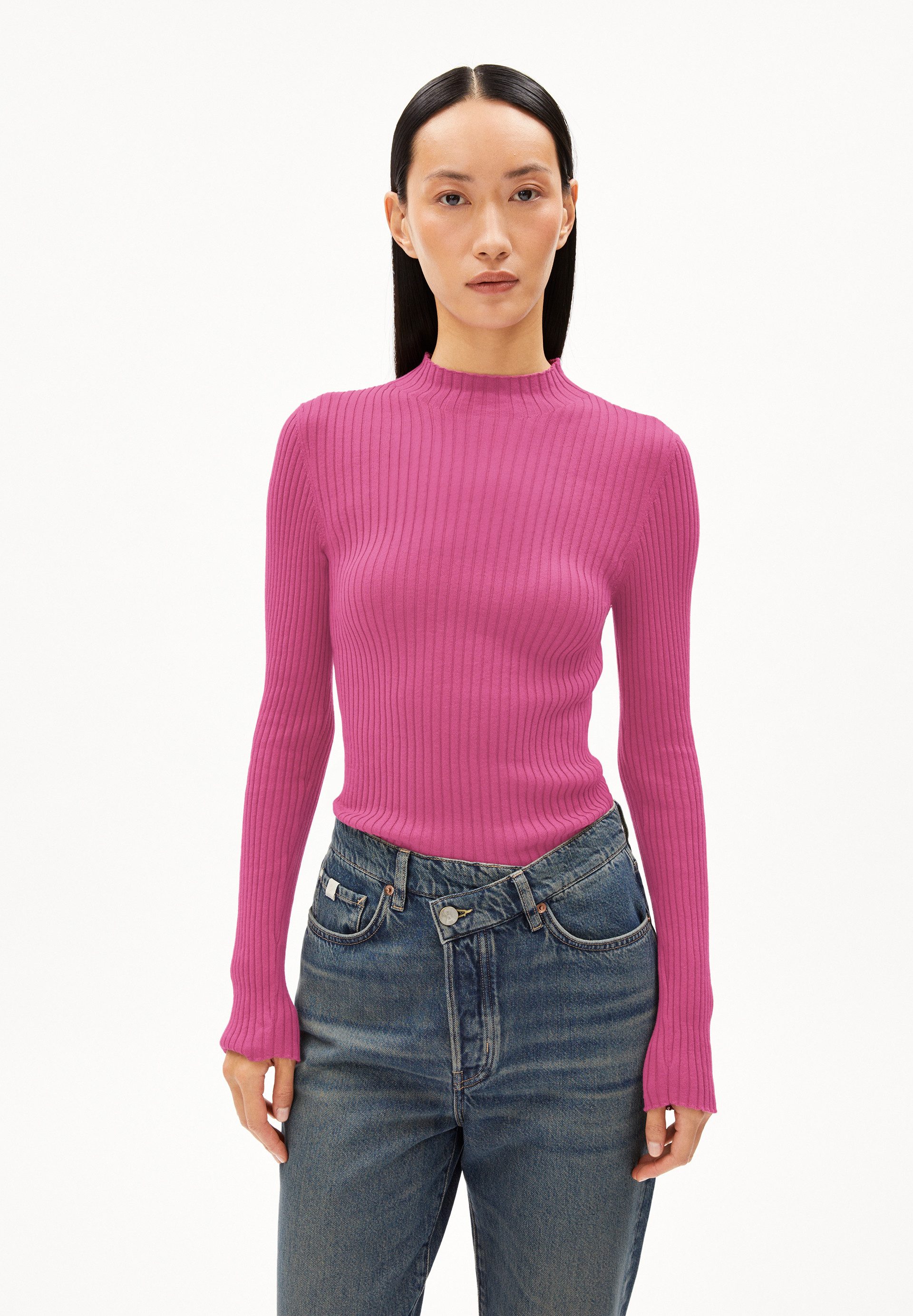 Armedangels Strickpullover ALAANIA Pullover Slim Fit günstig online kaufen