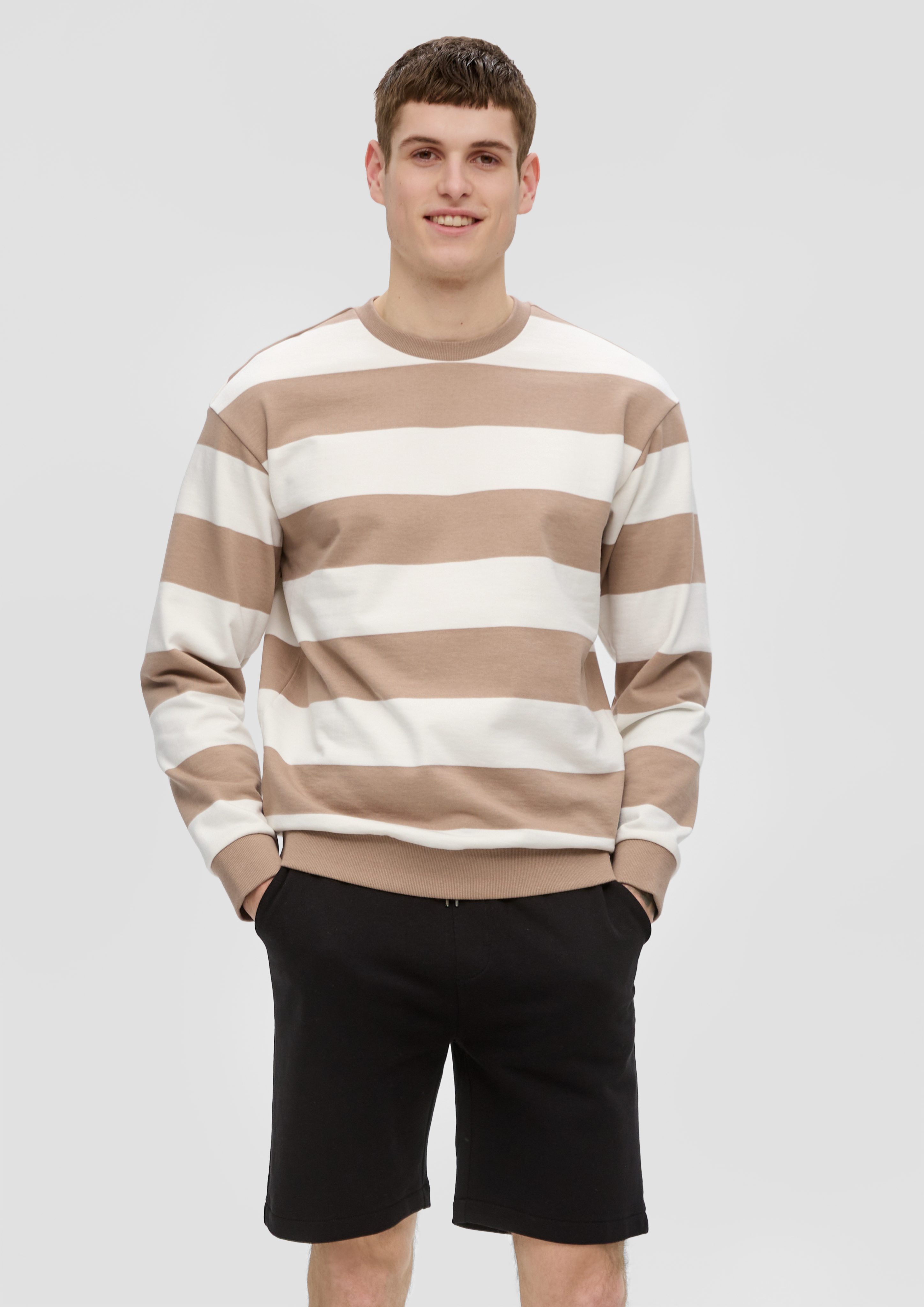 Sweatshirt Sweatshirt aus Baumwollmix