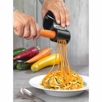 Microplane Fadenschneider Spiralschneider 2-in-1, für 2 Gemüsegrößen