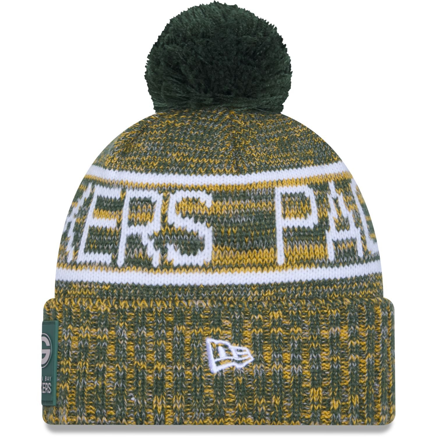 New Era Fleecemütze Bommel SIDELINE Green Bay Packers günstig online kaufen