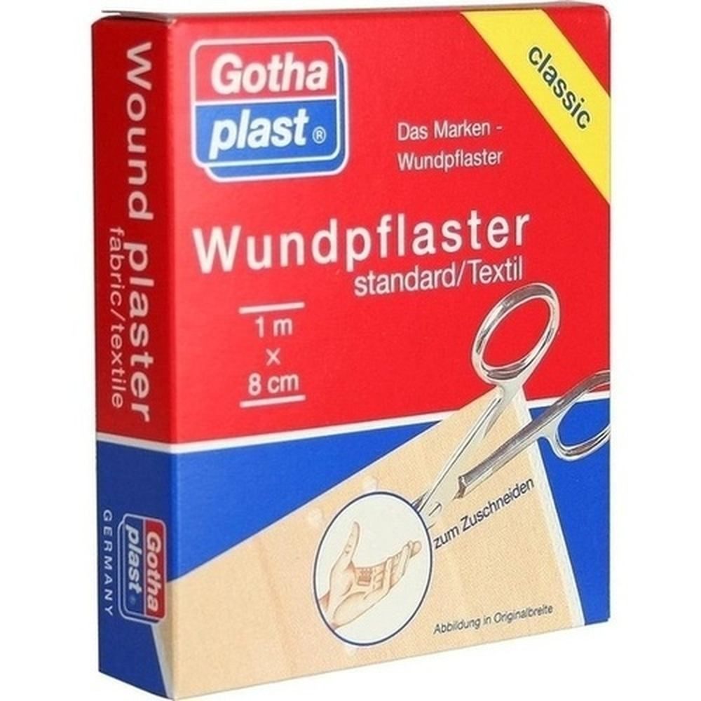 Gothaplast GmbH Wundpflaster GOTHAPLAST Wundpfl.stand.8 cmx1 m 1St