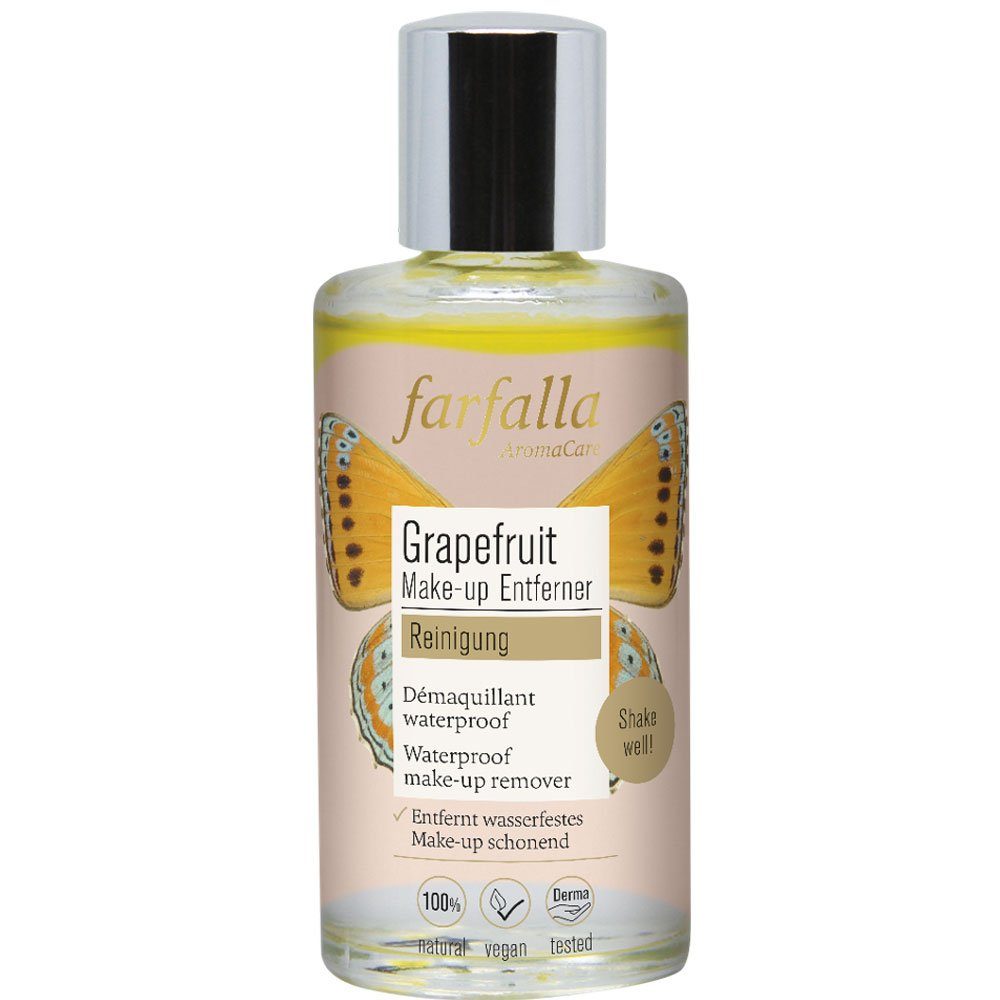 Farfalla Essentials AG Gesichtspflege Grapefruit Reinigung Make-up Entferner, 60 ml