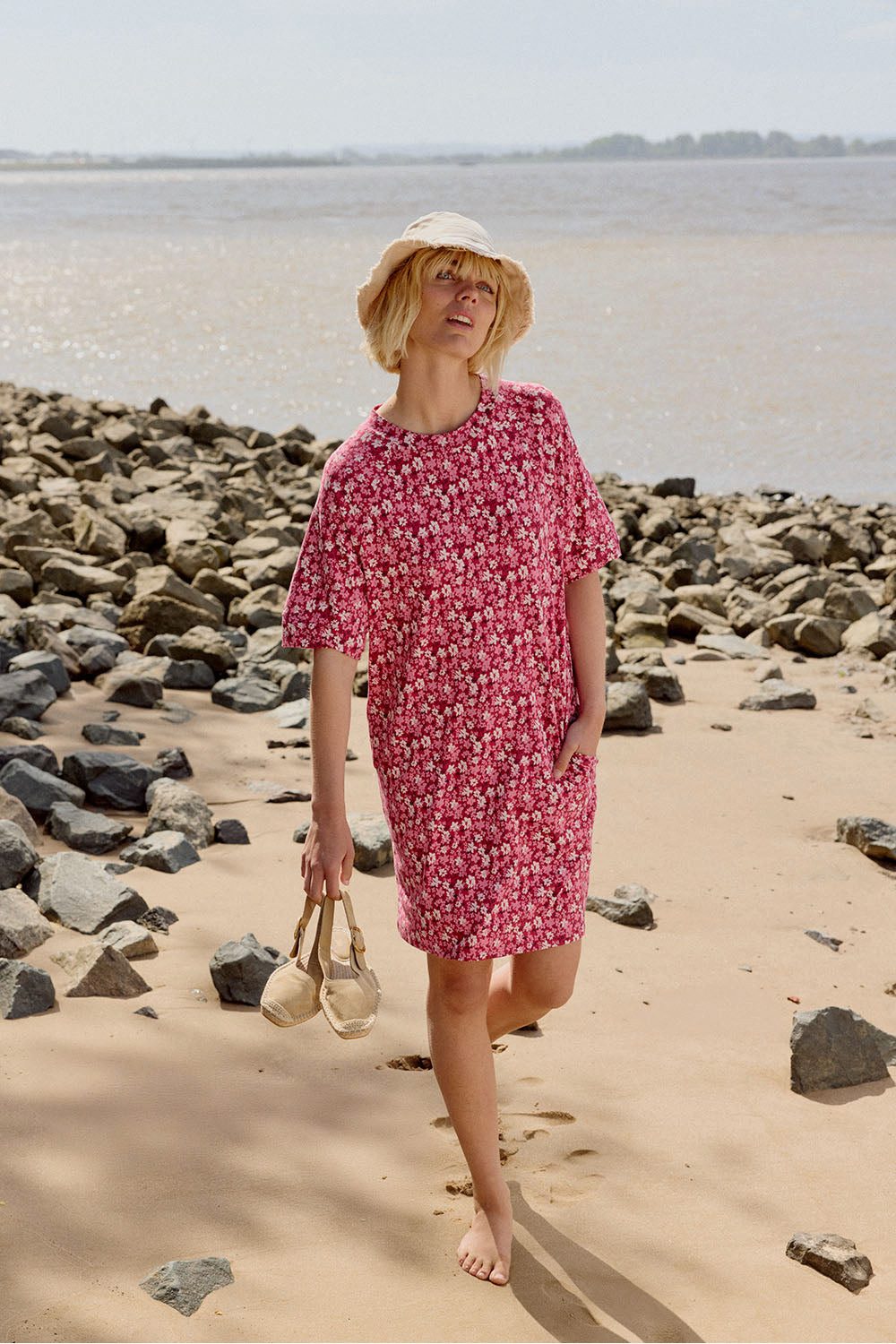 Tranquillo Sommerkleid Jerseykleid Ninaa aus Biobaumwolle GOTS GOTS-zertifizierte Bio-Baumwolle