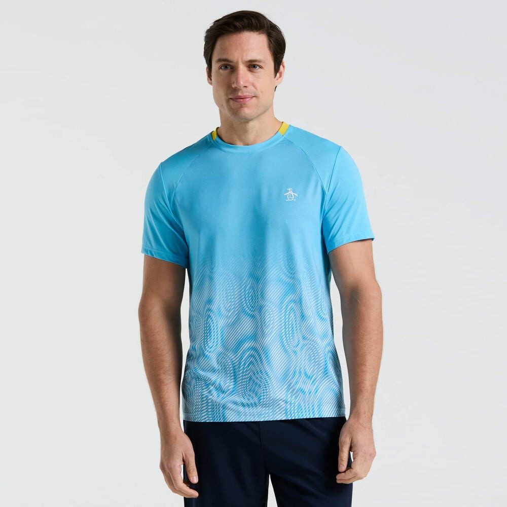 Original Penguin T-Shirt SS Performance Ombre Tee