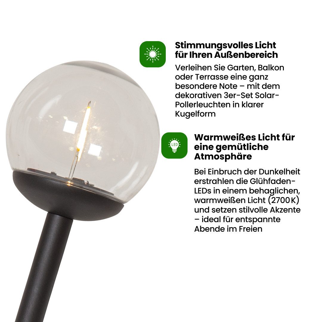 STAR TRADING LED Solarleuchte Globe, Globe günstig online kaufen
