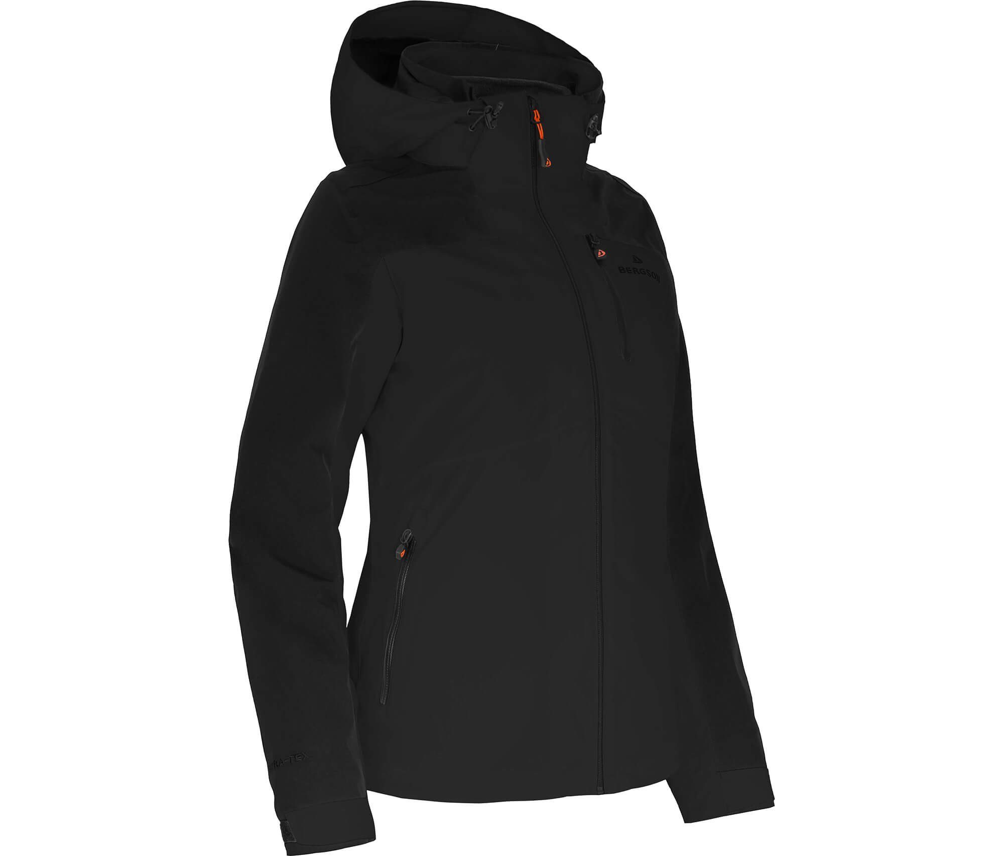 Bergson Outdoorjacke KURRIKA Damen Regenjacke, Netzfutter, 20000 mm Wassersäule, Normalgrößen, sch