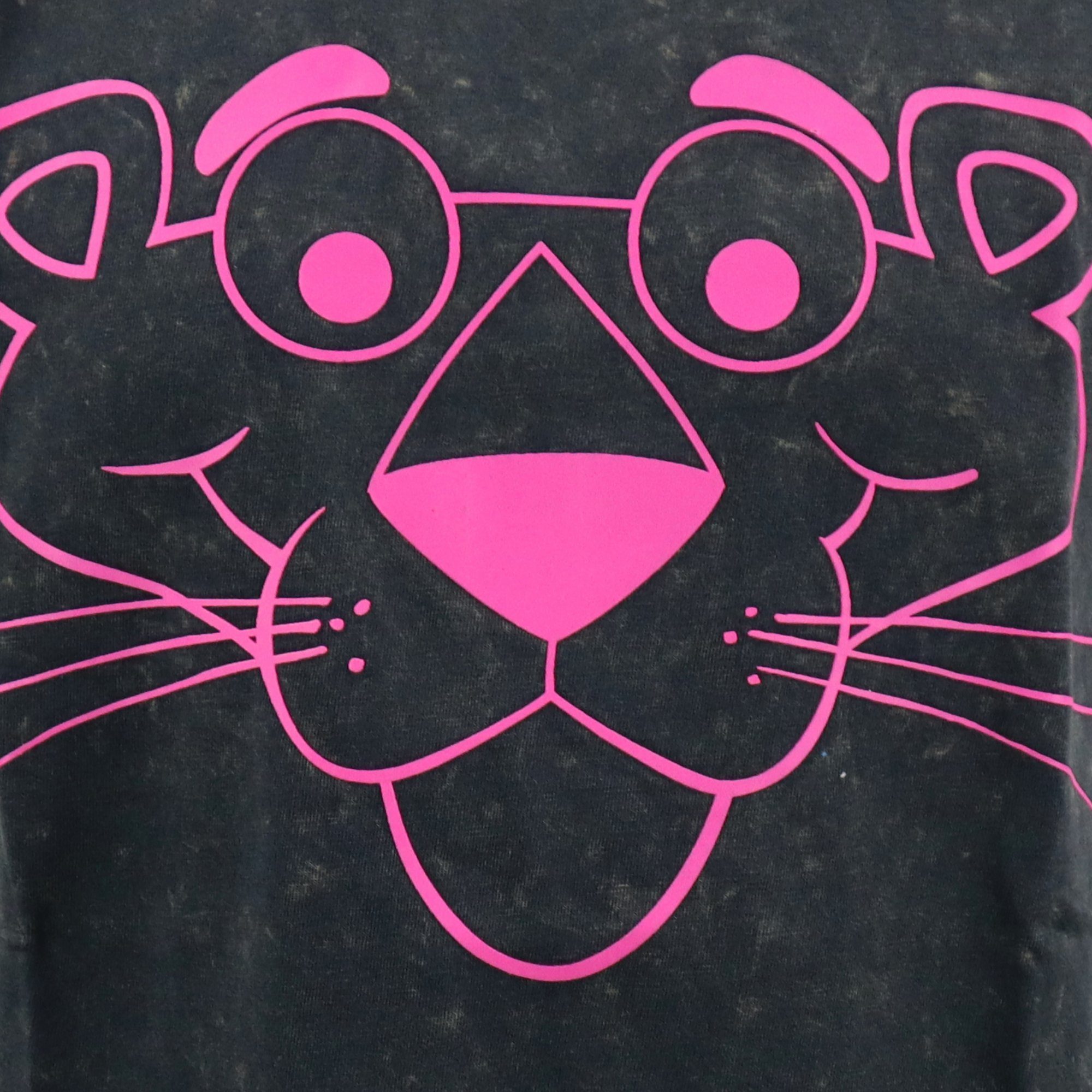 Jugend Mädchen Schwarz Gr. Baumwolle Panther Print-Shirt Panther Pink 134 100% T-Shirt Pink bis 164,