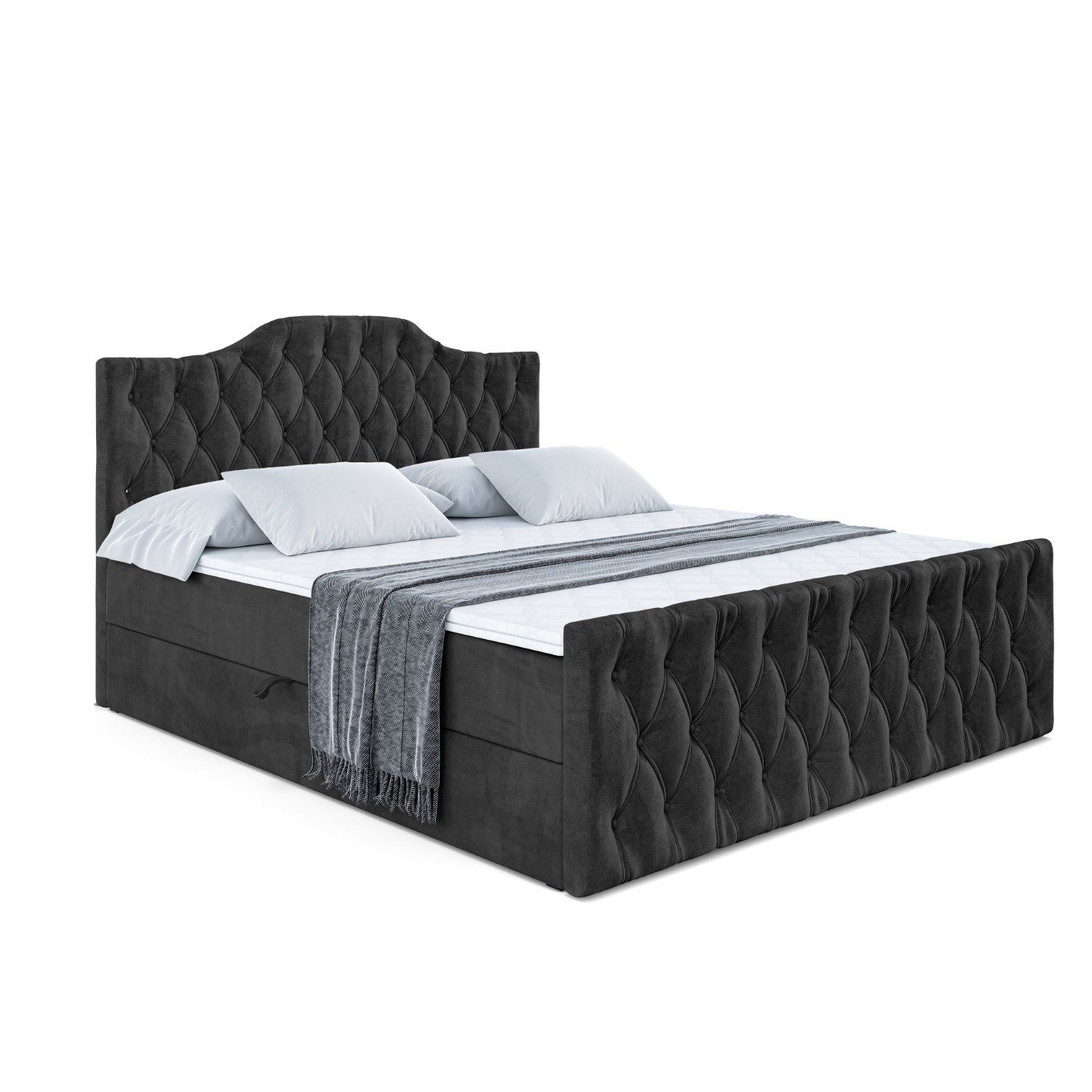 ALTDECOR Boxbett VILA-1-Z (Multipocket-Matratze H4, H3 günstig online kaufen