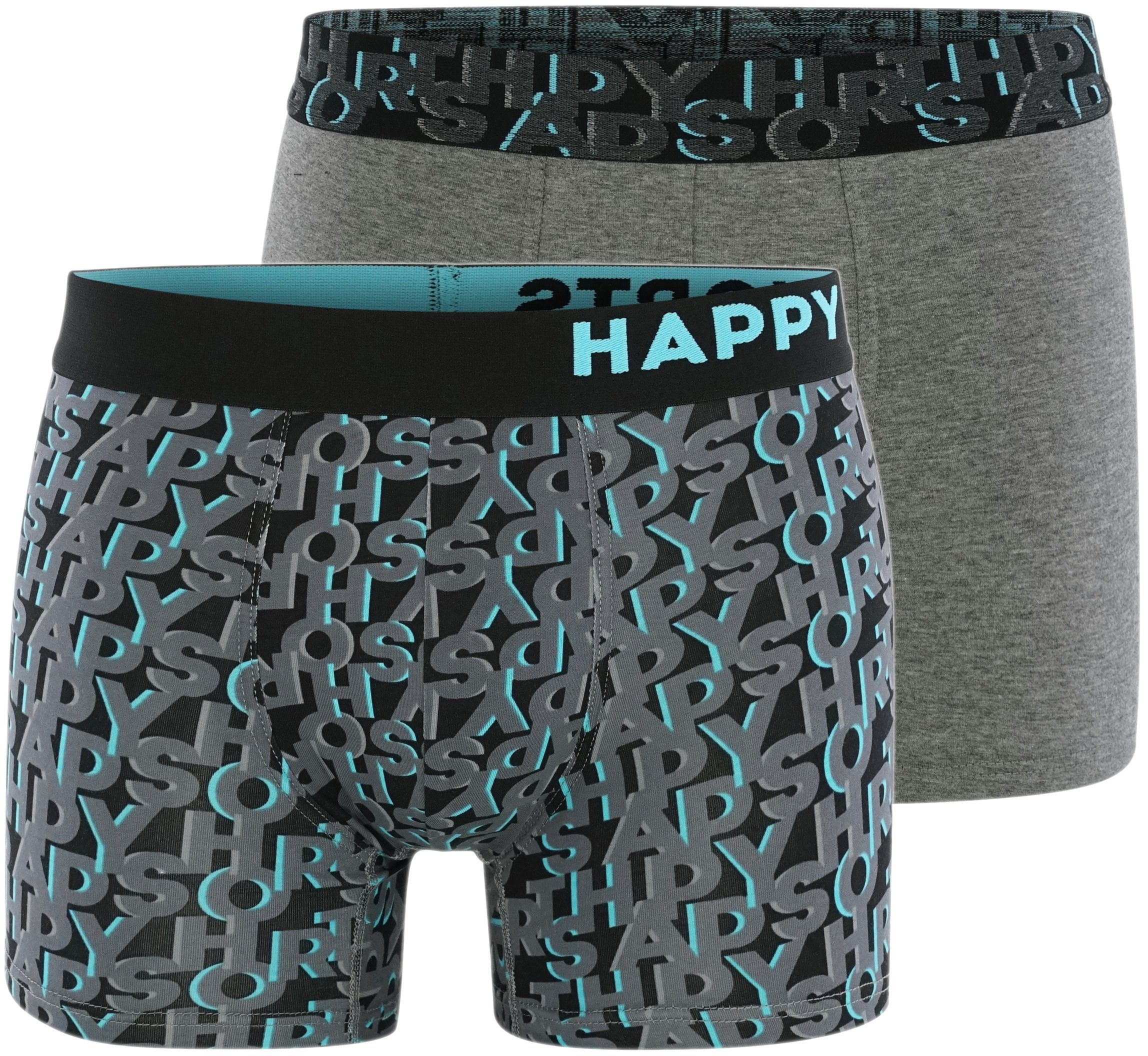 HAPPY SHORTS Retro Pants 2-Pack Trunks günstig online kaufen