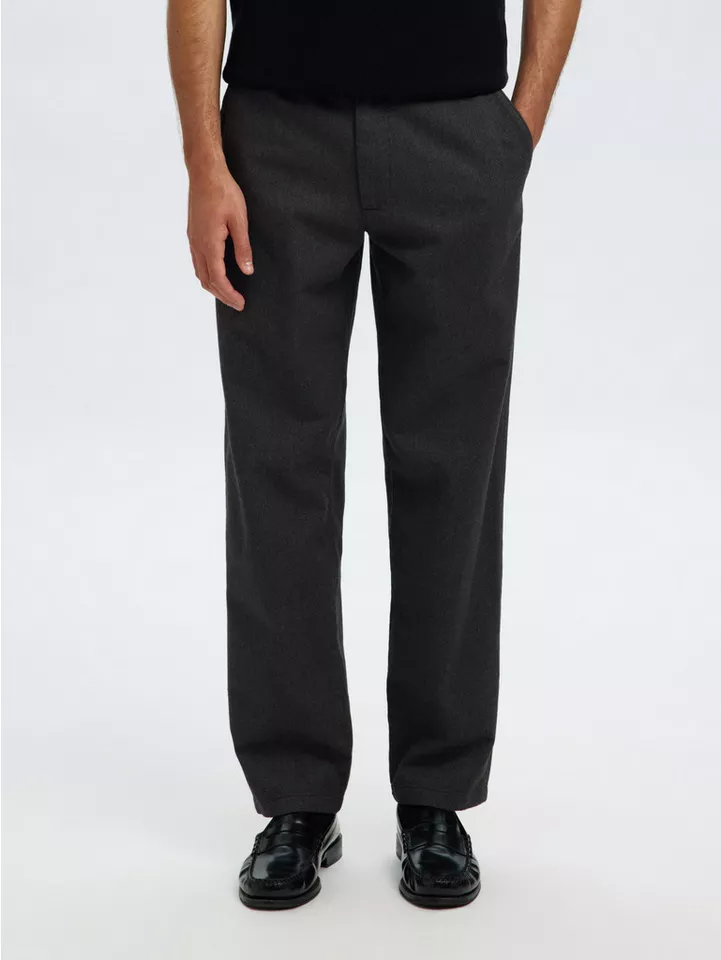 Selected Chinohose SLH175-SLIM MILES BRUSHED PANTS W NOOS
