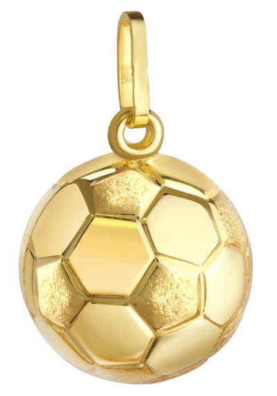 Firetti Kettenanhänger Schmuck Geschenk Gold 375 Halsschmuck Anhänger Halskette Fußball